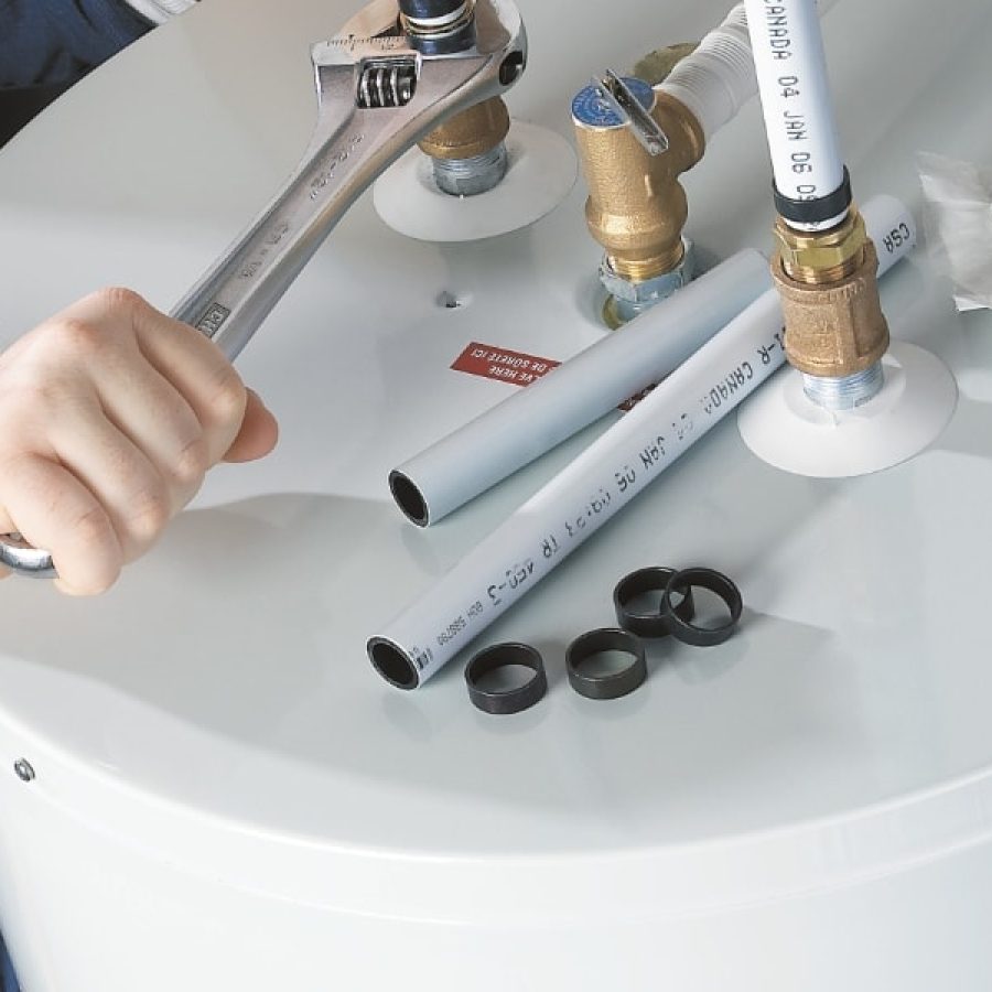 Watkins Plumbing Inc. team preparing for a job